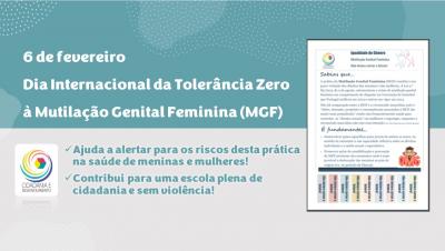 6 de fevereiro | Dia Internacional da Tolerância Zero à Mutilação Genital Feminina (MGF)