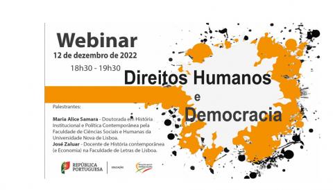 Webinar – Direitos Humanos e Democracia