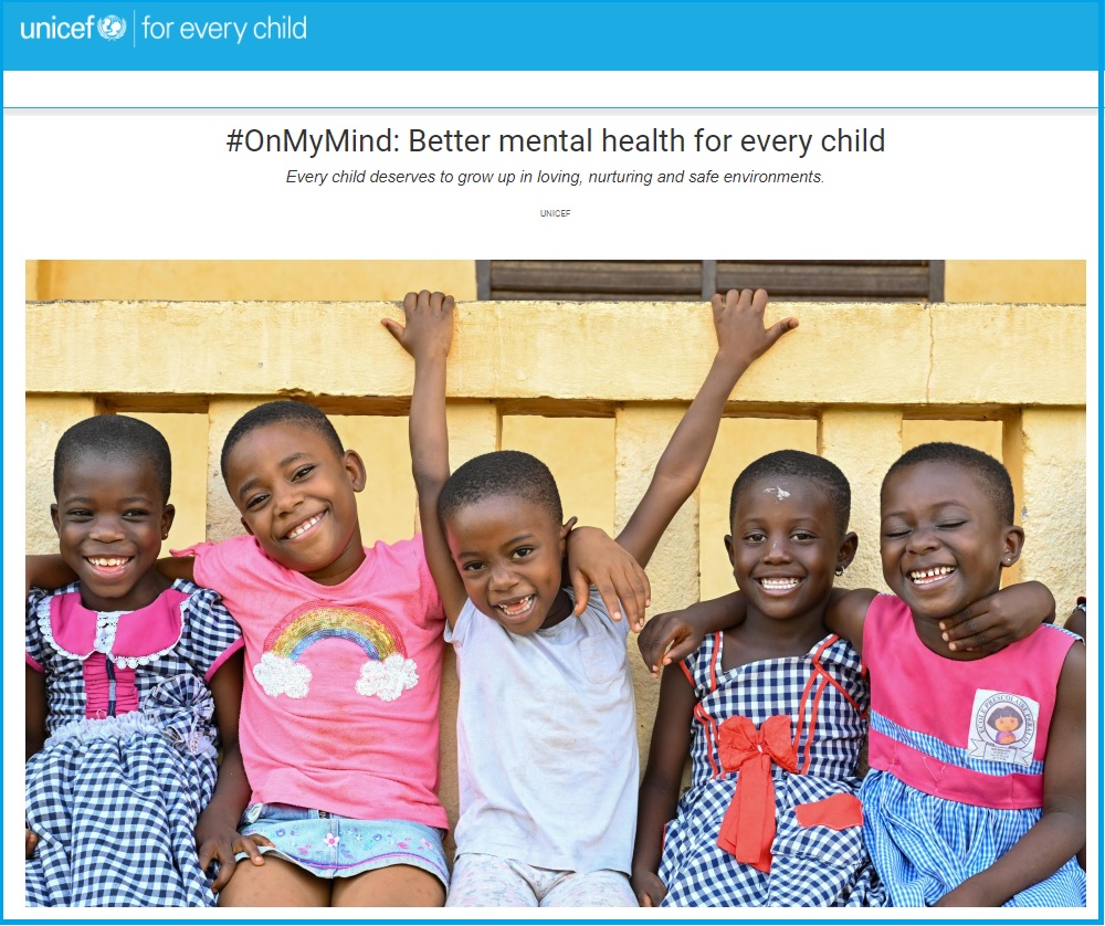 #OnMyMind: Better mental health for every child