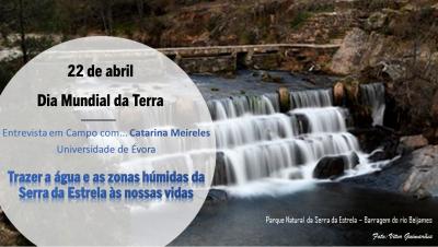 22 de abril - Dia Mundial da Terra Entrevista em Campo com... Catarina Meireles