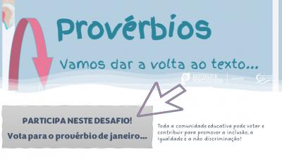 Vota no provérbio de JANEIRO  e dá a volta ao texto!