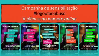 Campanha de sensibilização #logoutaoabuso