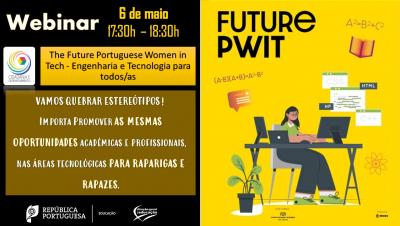Webinar - 6 de maio - The Future Portuguese Women in Tech - Engenharia e Tecnologia para todos