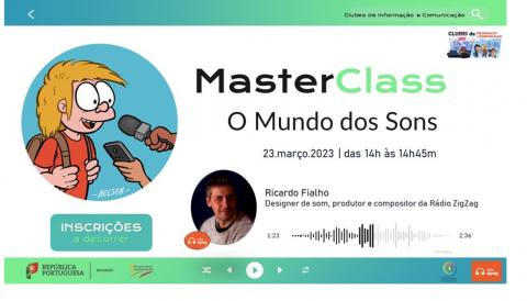 MasterClass “O mundo dos sons”