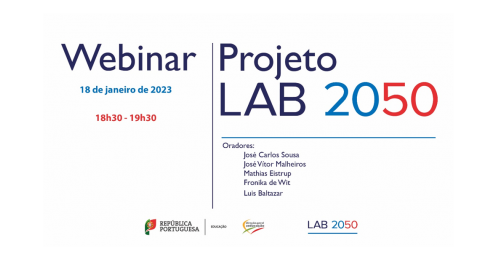 Webinar “Projeto Lab 2050” - já pode ser visto online!