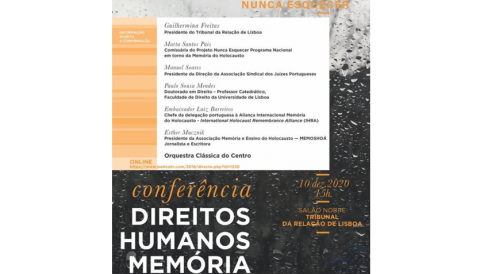 Conferência “Direitos Humanos - Memória do Holocausto”