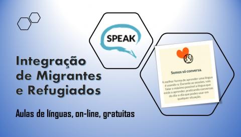 Integração de Migrantes e Refugiados: aulas de línguas, on-line, gratuitas