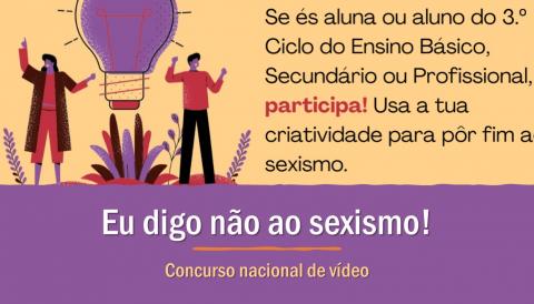 Concurso nacional de vídeo - Eu digo não ao sexismo!