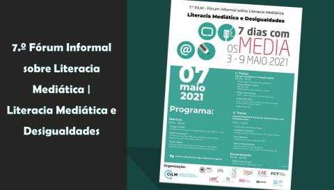 7.º Fórum Informal sobre Literacia Mediática | Literacia Mediática e Desigualdades