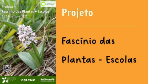 Projeto - Fascínio das Plantas - Escolas