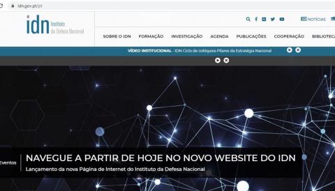 IDN tem nova página de internet