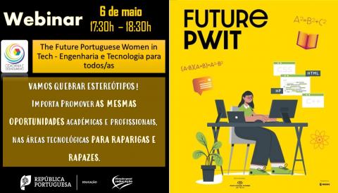 Webinar - 6 de maio - The Future Portuguese Women in Tech - Engenharia e Tecnologia para todos
