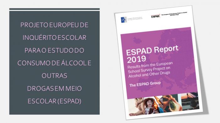 PROJETO EUROPEU DE INQUÉRITO ESCOLAR PARA O ESTUDO DO CONSUMO DE ÁLCOOL E OUTRAS DROGAS EM MEIO ESCOLAR (ESPAD)