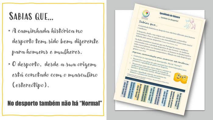 7º Flyer - No desporto também não há “Normal ”