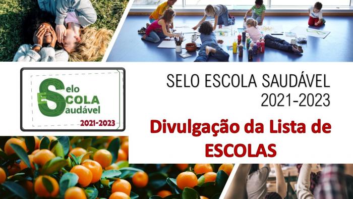 Selo Escola Saudável 2021-23 Resultados