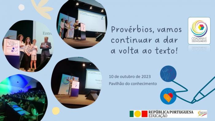 1º Encontro Nacional - Provérbios, vamos dar a volta ao texto!