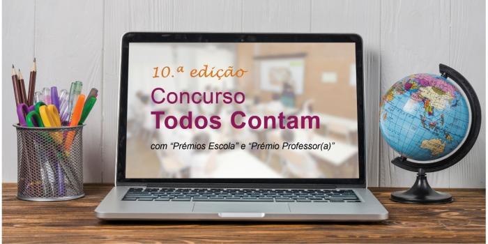 10.ª EDIÇÃO DO CONCURSO TODOS CONTAM - CANDIDATURAS ATÉ 8 DE OUTUBRO