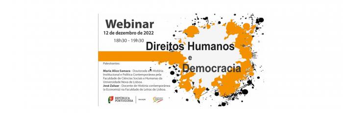 Webinar – Direitos Humanos e Democracia