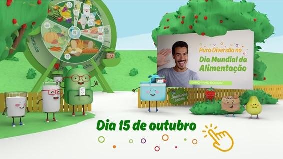 Dia Mundial da Alimentação Programa Lanchinho Booom 