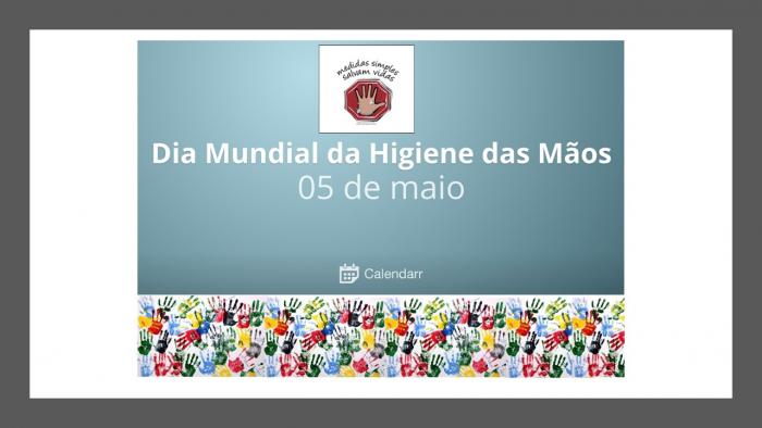 Dia Mundial da Higiene das mãos