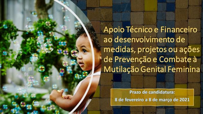 : Apoio Técnico e Financeiro ao desenvolvimento de medidas, projetos ou ações de Prevenção e Combate à Mutilação Genital Feminina