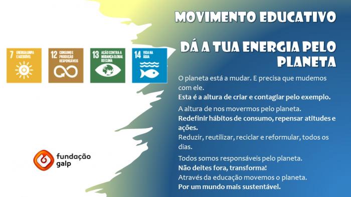 Movimento Educativo Galp | Dá a tua Energia pelo Planeta