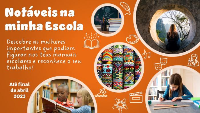 Novo desafio: NOTÁVEIS na MINHA ESCOLA