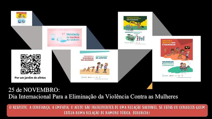 25 de novembro: Dia Internacional para a Eliminação da Violência Contra as Mulheres 