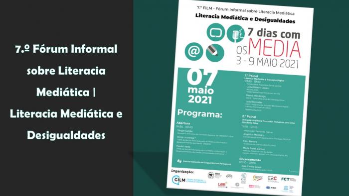 7.º Fórum Informal sobre Literacia Mediática | Literacia Mediática e Desigualdades