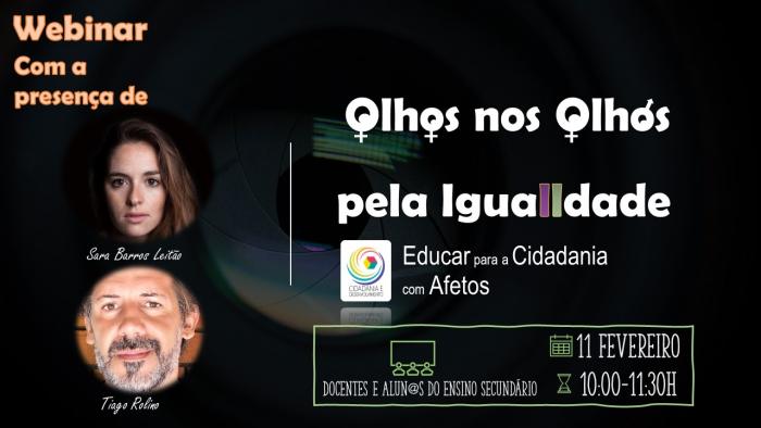 Webinar OLHOS nos OLHOS pela IGUALDADE