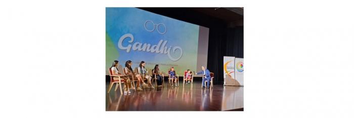 Cerimónia de entrega do Prémio Gandhi de Educação para a Cidadania