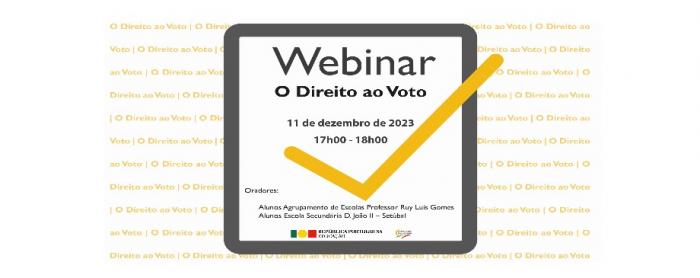 Webinar – Direito ao Voto