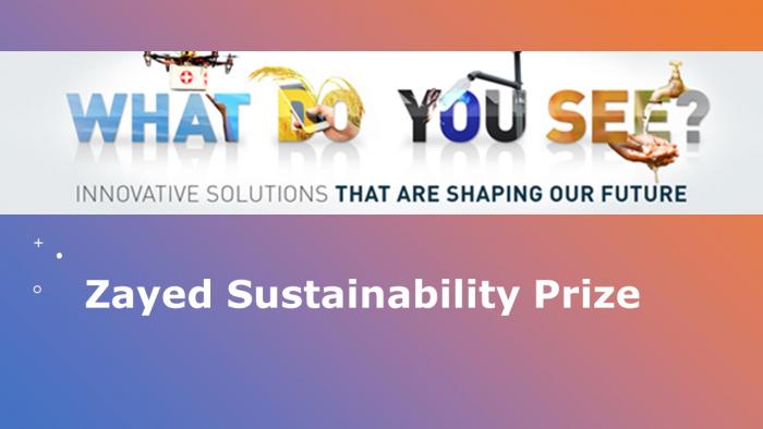 Zayed Sustainability Prize